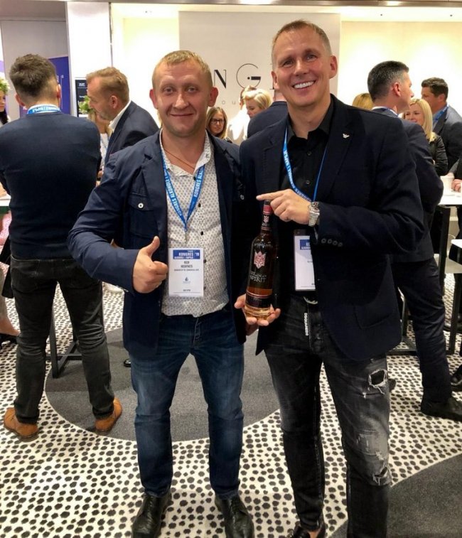 Горілку луцького виробництва презентували на  2-ох міжнародних самітах. ФОТО