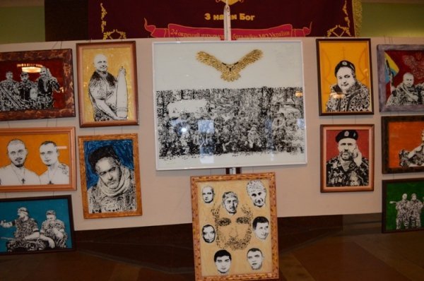 У Ковелі – виставка картин айдарівця