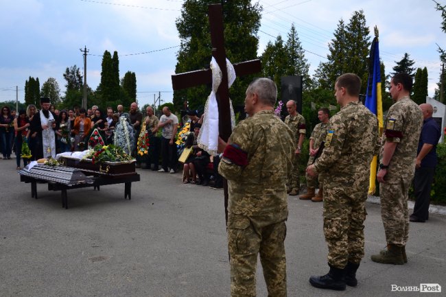 У Луцьку поховали атовця Володимира Бабія
