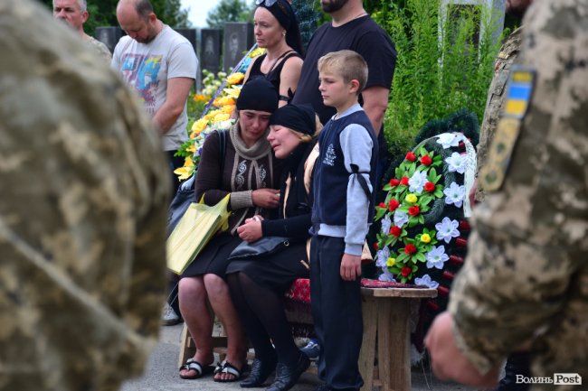 У Луцьку поховали атовця Володимира Бабія