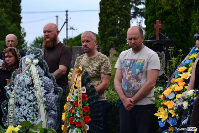 У Луцьку поховали атовця Володимира Бабія