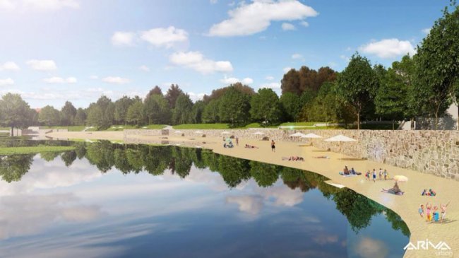 Лучани показали, яким хочуть бачити Центральний пляж міста. ФОТО