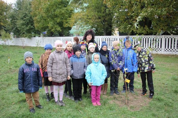 У Луцьку саджали дерева миру. ФОТО