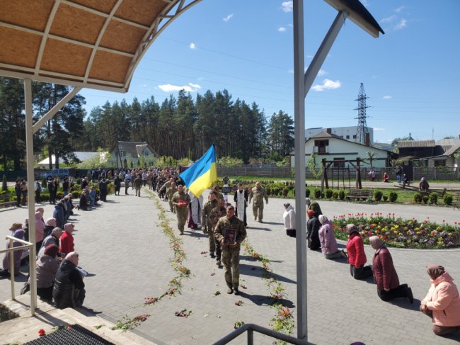 На Волині попрощалися з Героєм Володимиром Лисковцем