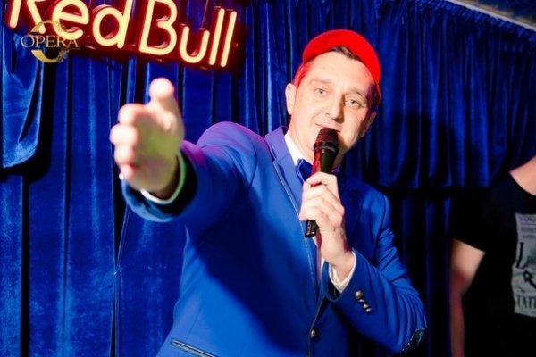 У Луцьку «запалював» відомий комік. ФОТО