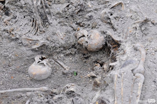 У Луцьку розкопали масове захоронення розстріляних в'язнів