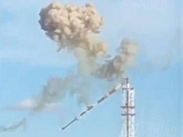 Росіяни влучили у телевежу в Харкові
