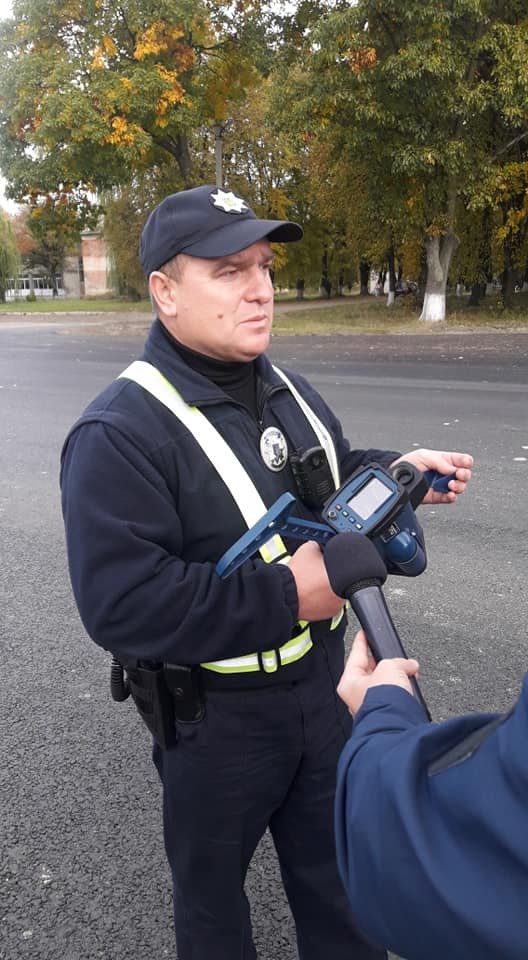 За годину волинські патрульні з радарами зупинили 10 водіїв, які перевищували швидкість. ФОТО