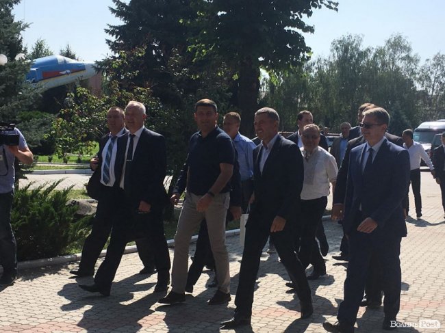 Гройсман прибув до Луцька. ФОТО