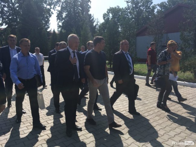 Гройсман прибув до Луцька. ФОТО