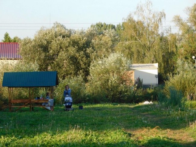 Біля мальовничого озера на Волині поставили альтанки. ФОТО