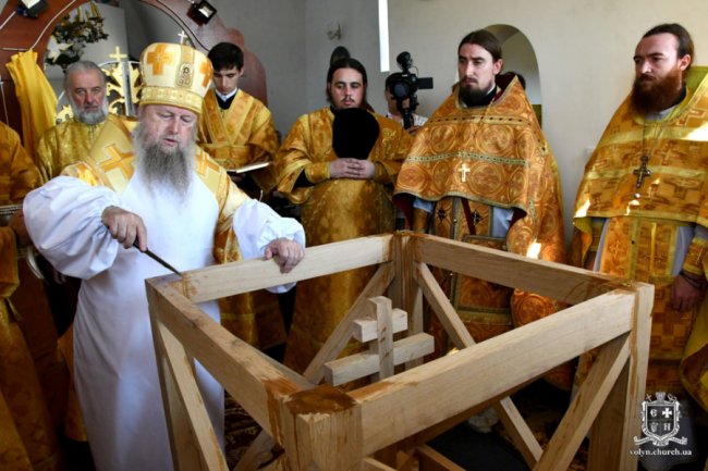 У Ківерцівському районі освятили новий храм Московського патріархату.  ФОТО