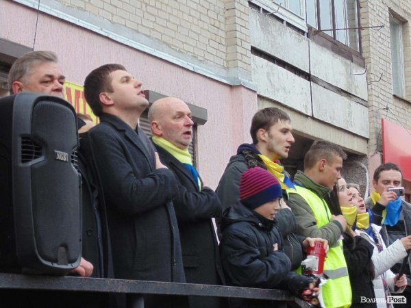 Майдан у Луцьку: Віче і хода на ДПЗ. ФОТО