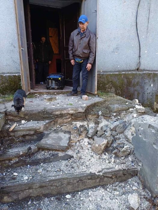 Росіяни атакували «Пункт незламності» на Херсонщині з дрона