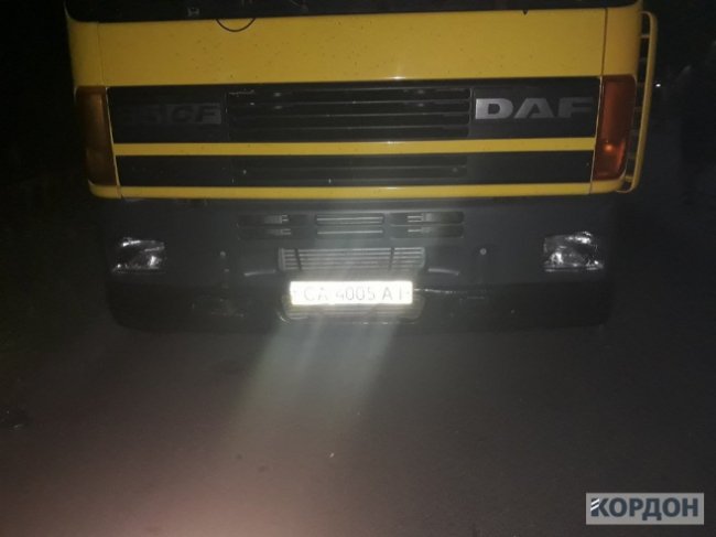 На Волині горіла фура з вугіллям. ФОТО