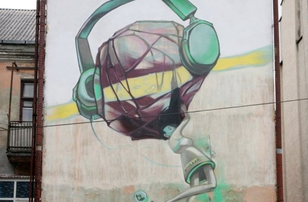 Фотопогляд: графіті Кам'янця-Подільського. ФОТО 