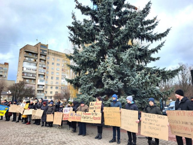 На Волині – акція на підтримку полонених воїнів