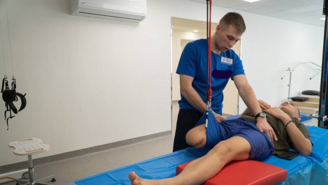 Військовий із Волині проходить реабілітацію на Дніпропетровщині