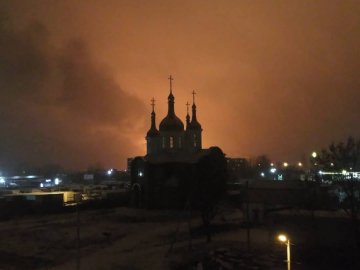 На території колишньої військової частини на Волині – масштабна пожежа, - ЗМІ