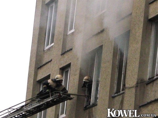 Надзвичайна подія в Ковелі: горів готель