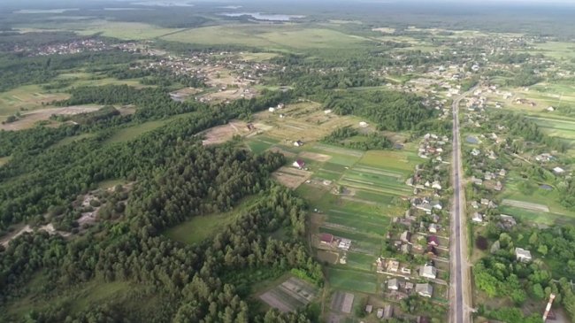 Показали волинське село з висоти пташиного польоту. ФОТО. ВІДЕО