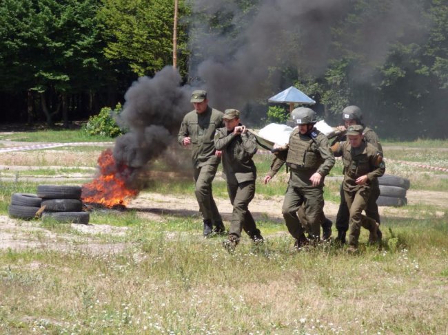 Військовий священик з Волині навчався діяти в екстремальних умовах