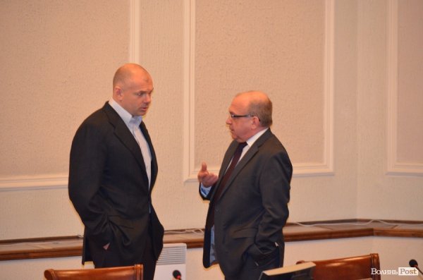 Сесія Волиньради: годинники, гаджети та «Однокласники». ФОТО