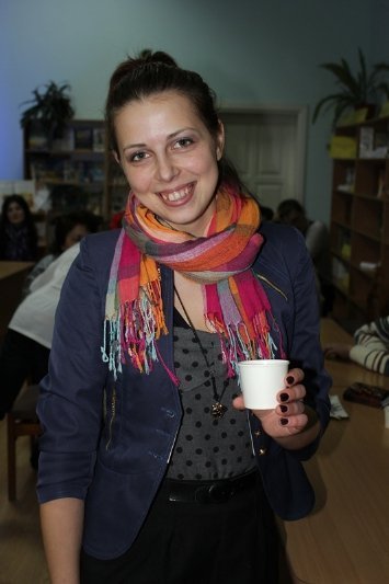 Мирослава Ільтьйо дуже хотіла дізнатися свою долю і найшвидше з дівчат випила кисіль