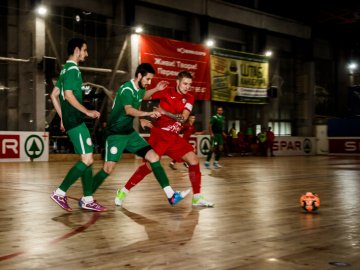  Розгромна перемога: ФК «Любарт» виграв перший матч Кубку України з футзалу. ФОТО