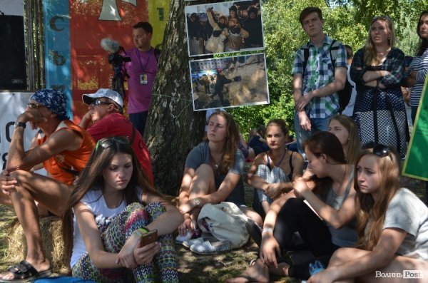 У Луцьку режисер «Поводиря» розповів, як творився фільм. ФОТО