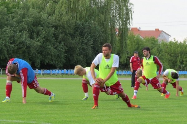 «Волинь» вийшла з відпустки і тренується під пильним наглядом Кварцяного. ФОТО