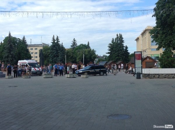 У центрі Луцька - вибух. ФОТО. ВІДЕО