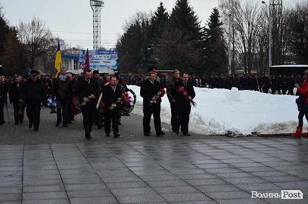 У Луцьку вшанували ветеранів Афганістану. ФОТО