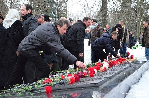 У Луцьку вшанували ветеранів Афганістану. ФОТО