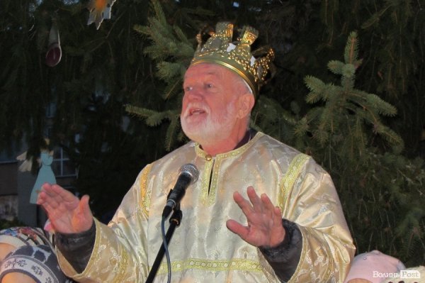 У Володимирі-Волинському відбулось відкриття новорічної ялинки. ФОТО