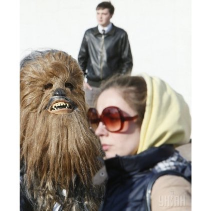 Дарт Вейдер штурмував ЦВК. ФОТО