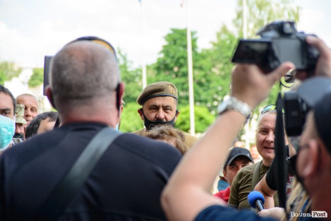 Як ветерани АТО ходили на розмову до Погуляйка. ФОТОРЕПОРТАЖ