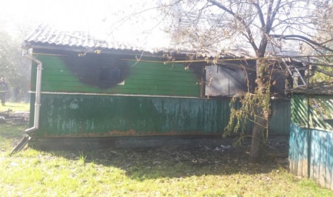 На Волині під час пожежі у будинку загинув чоловік. ФОТО
