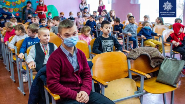 Волинські патрульні здійснили мрії двох хлопчиків. ФОТО