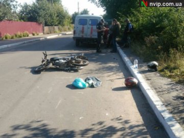 У Нововолинську зіткнулися два мотоцикли