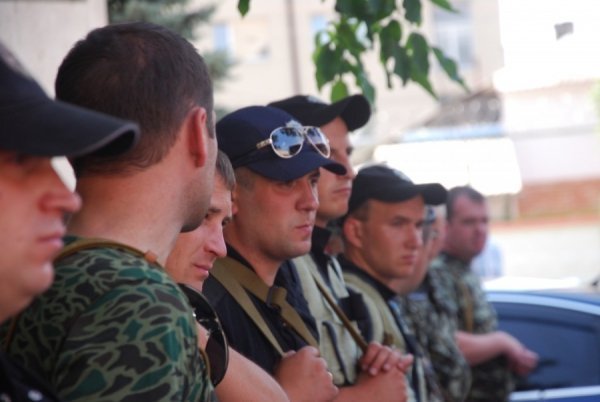 Волинських міліціонерів благословили перед поїздкою на Схід. ФОТО