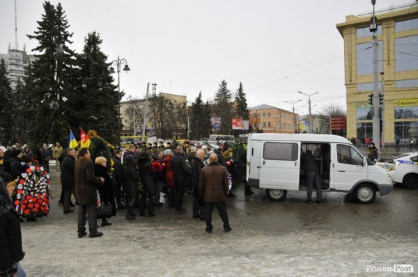 У Луцьку провели в останню путь Антона Кривицького