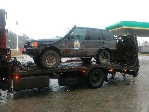 На Волині затримали п'яного азовця. ФОТО