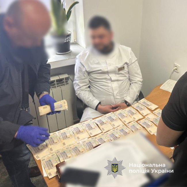 Затримання лікаря Волинської психлікарні: поліція повідомила деталі злочину. ФОТО