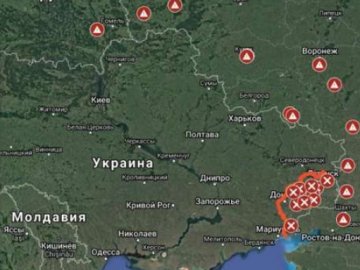 В Україні запустили сайт, який показує пересування військ РФ