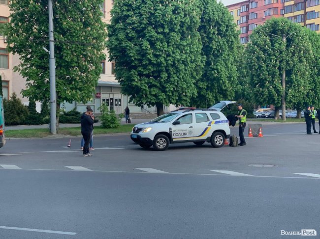 У Луцьку – вечірня аварія. ФОТО