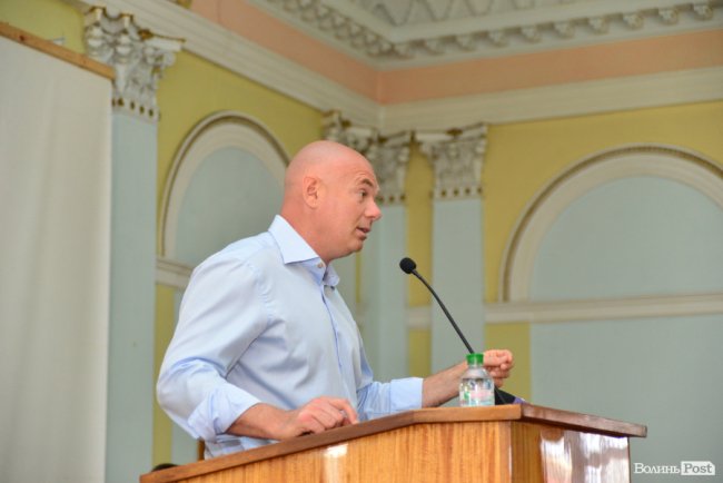 «Ви створюєте стратегію, я – шукаю фінанси на її втілення», – Ігор Палиця до трудового колективу ВНУ ім. Лесі Українки