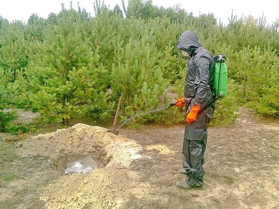 Волинських правоохоронців учили боротися з африканською чумою. ФОТО