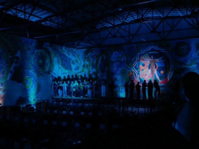 Понад дві тисячі квадратних метрів: у Музеї Корсаків презентували найбільшу картину у світі