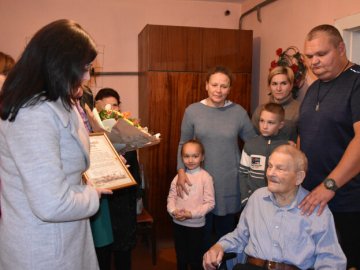 Лучанин відсвяткував 100-літній ювілей. ФОТО